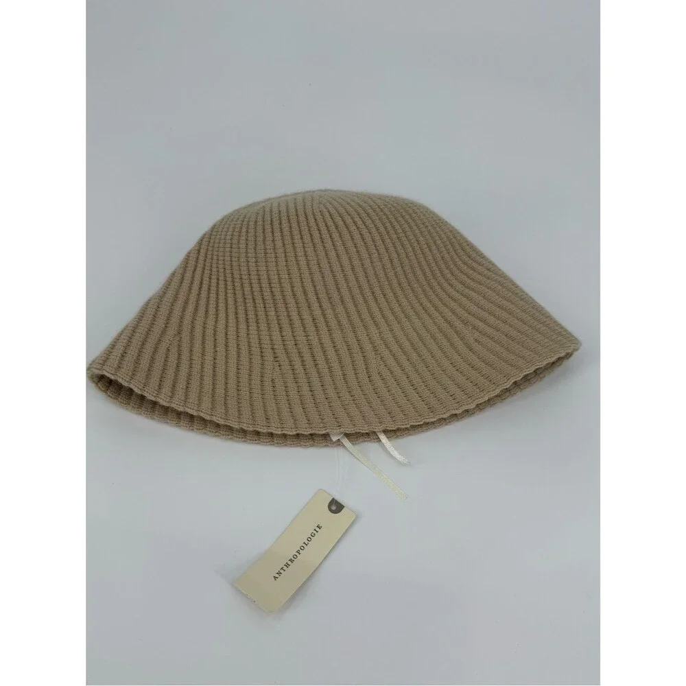 NWT Anthropologie Wavy Cloche Hat | Ivory | OS